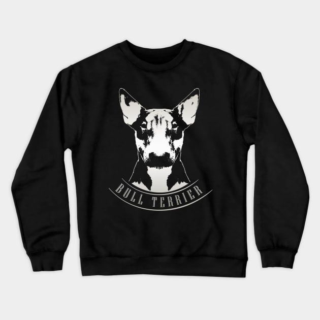 Bull Terrier  - Bully Crewneck Sweatshirt by Nartissima